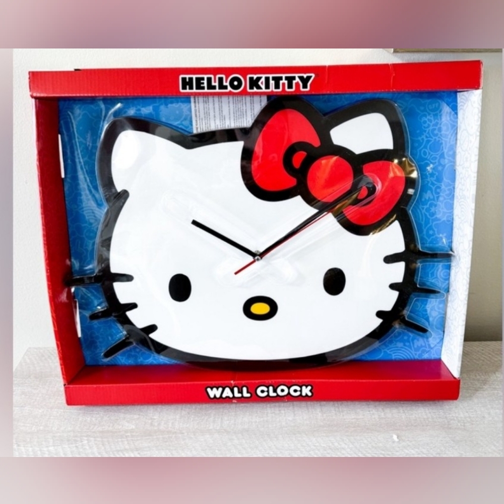 Hello Kitty Large Wall Clock